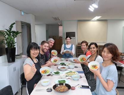 釜山当地食品烹饪课程
