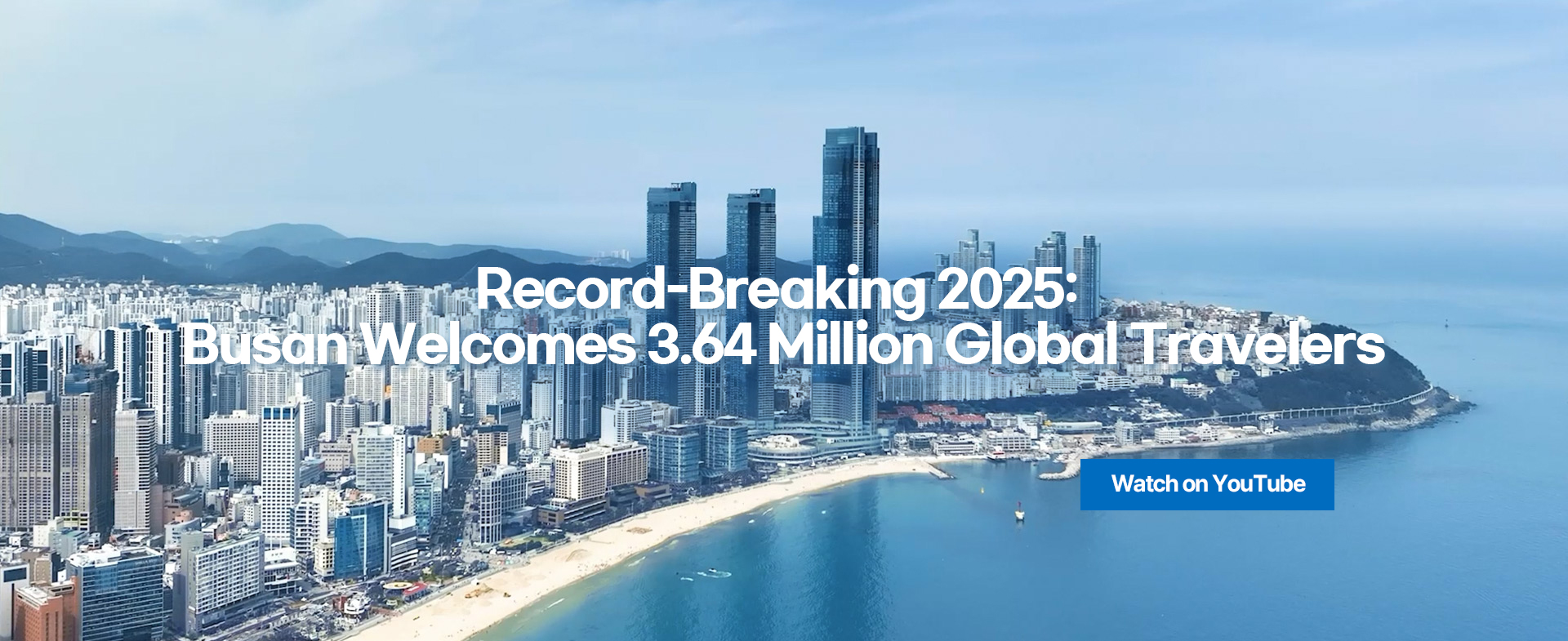 Record-Breaking 2025: Busan Welcomes 3.64 Million Global Travelers