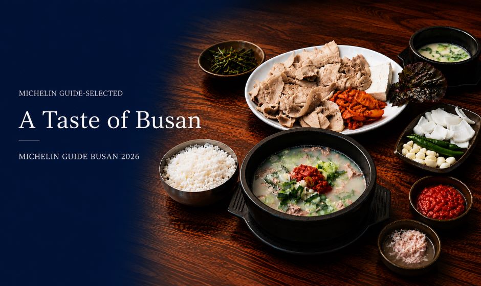 Taste the Flavors of Busan Selected by the MICHELIN Guide