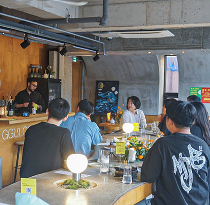 자체적인 세미나 사진