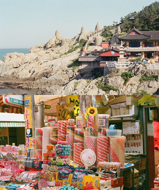 해동용궁사와 국제시장