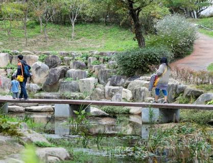 Perfect picnic spot, Hwamyeong Arboretum