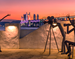 밤의 낭만 안고 떠나는 부산시티투어버스