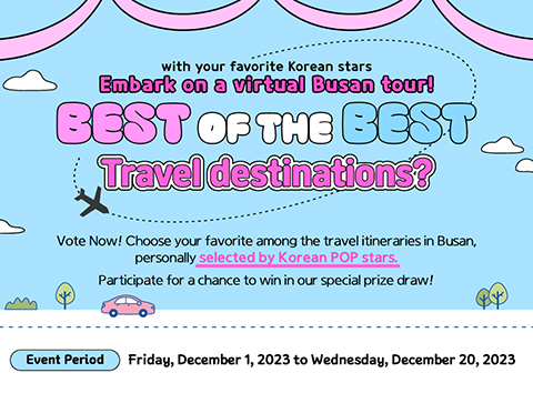 [EVENT] Discover the Best of the Best travel destinations.