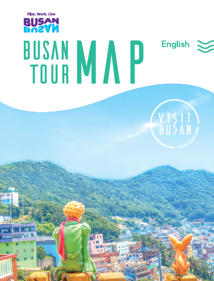 BUSAN TOUR MAP의 이미지