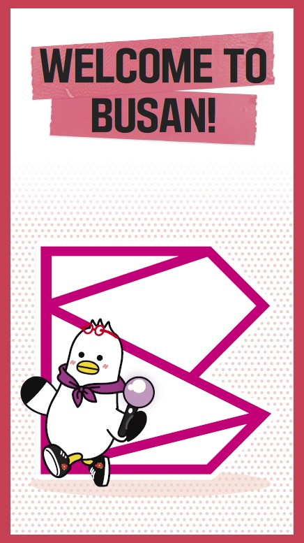 Busan B-POP Tourist Map의 이미지