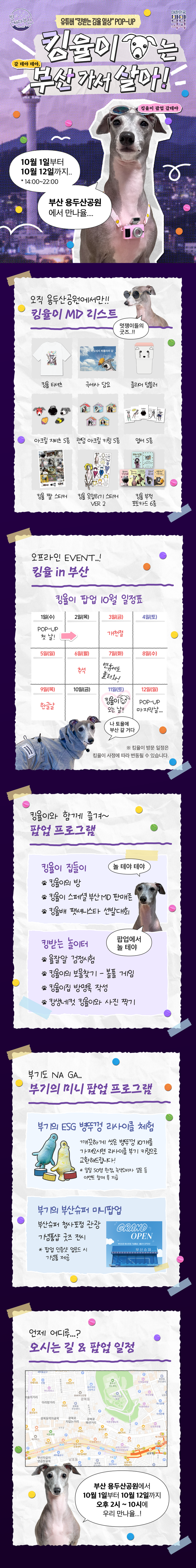 용두산공원 나이트 팝업 vol. 2 - 킹율이는 부산 가서 살아
