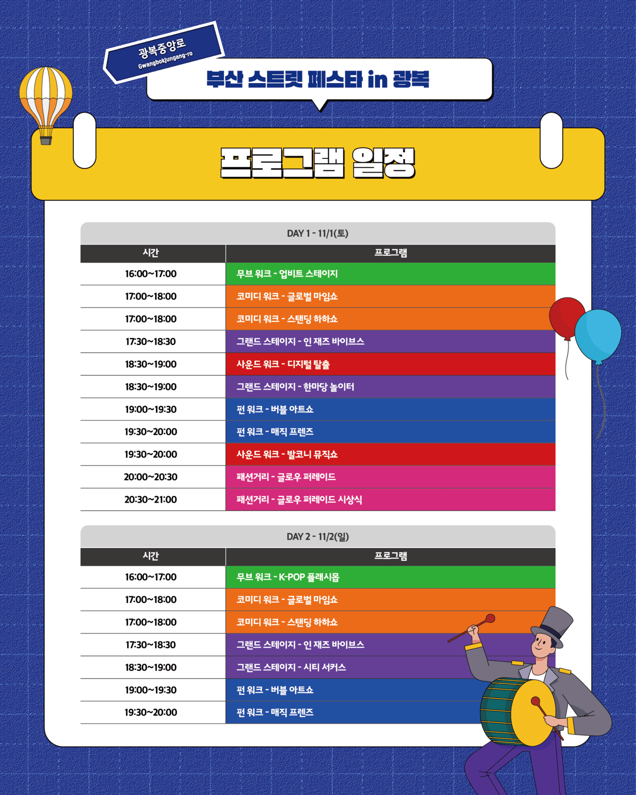 부산 스트릿 페스타 in 광복