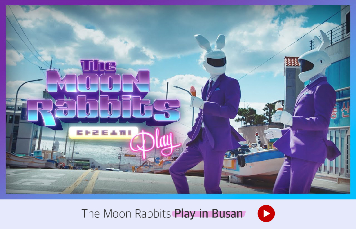 The Moon Rabbits Play in Busan