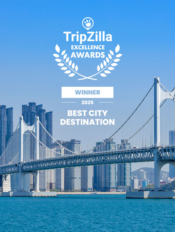 釜山、TripZilla 2025「最高の都市観光目的地」に名前を上げた！