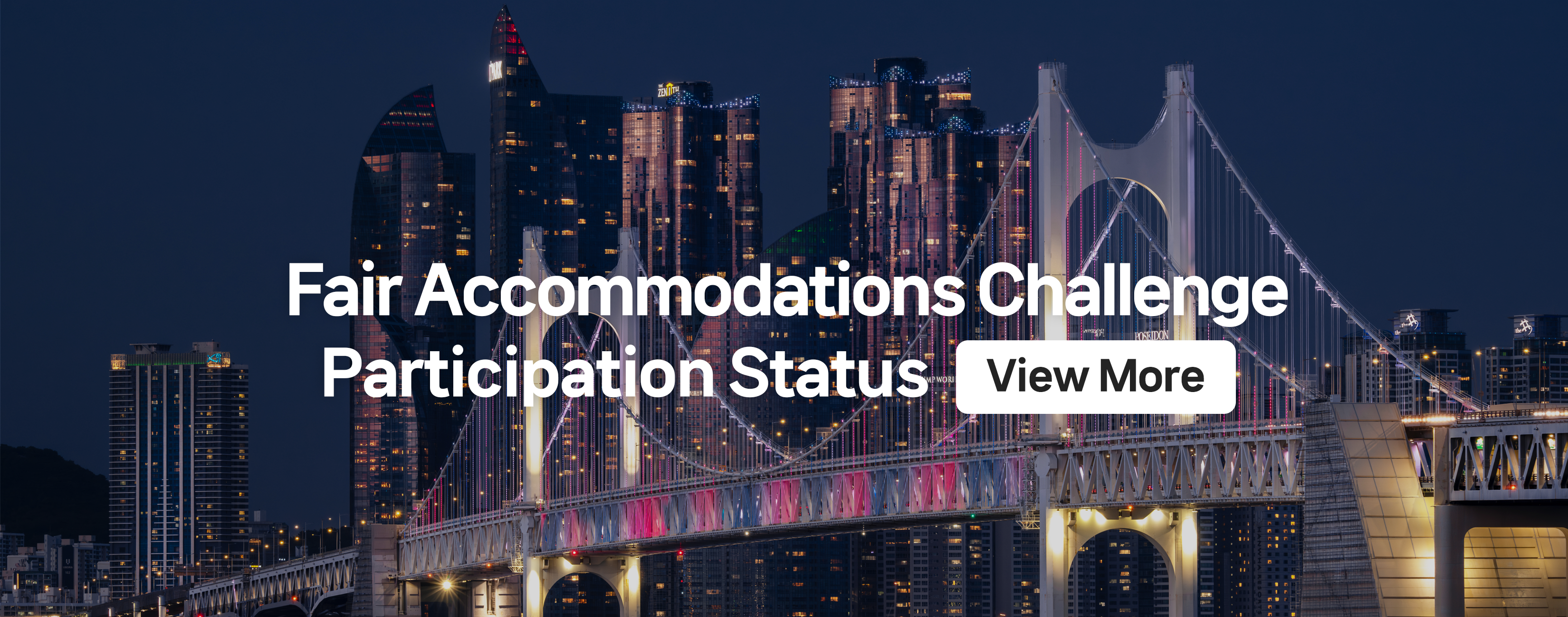 Fair Accommodations Challenge Participation Status View More