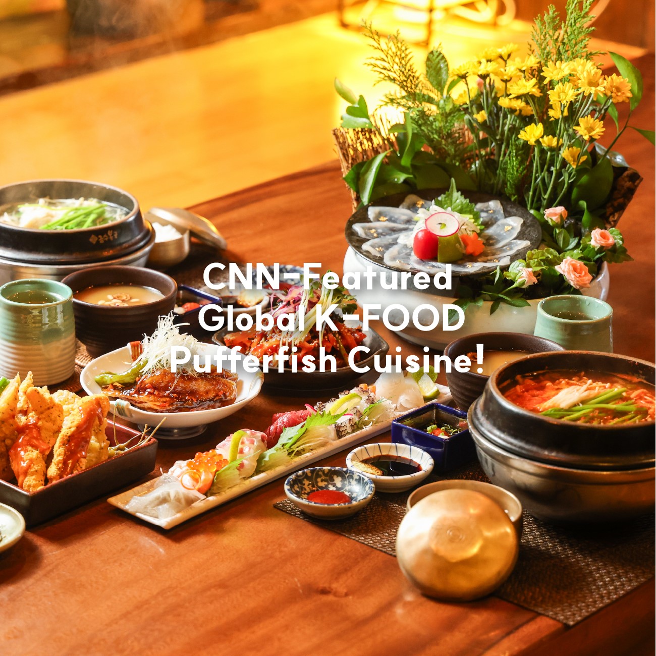CNN-Featured Global K-FOOD Pufferfish Cuisine